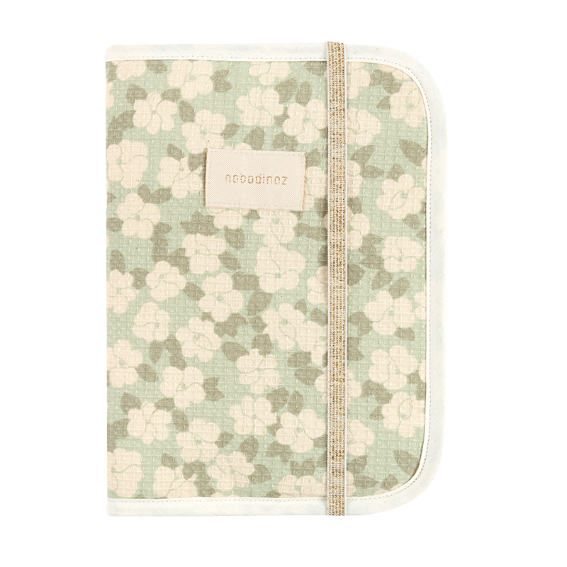 Nobodinoz Protège carnet de santé « Poema Opera » Green Sakura