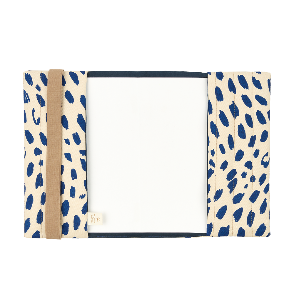 Nobodinoz Health Booklet Cover 'Hyde Park' Leonie Blue