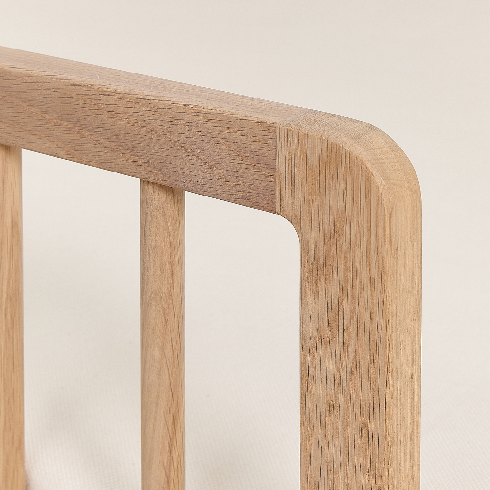 Barrière de lit Nobodinoz « Latitude » en bois de chêne pour lit simple