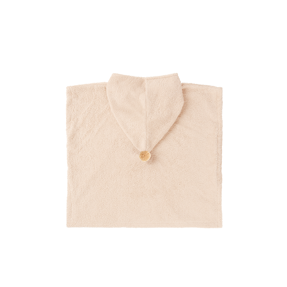 Nobodinoz Poncho 'So Cute' Latte - Online MY SNOWFLAKE