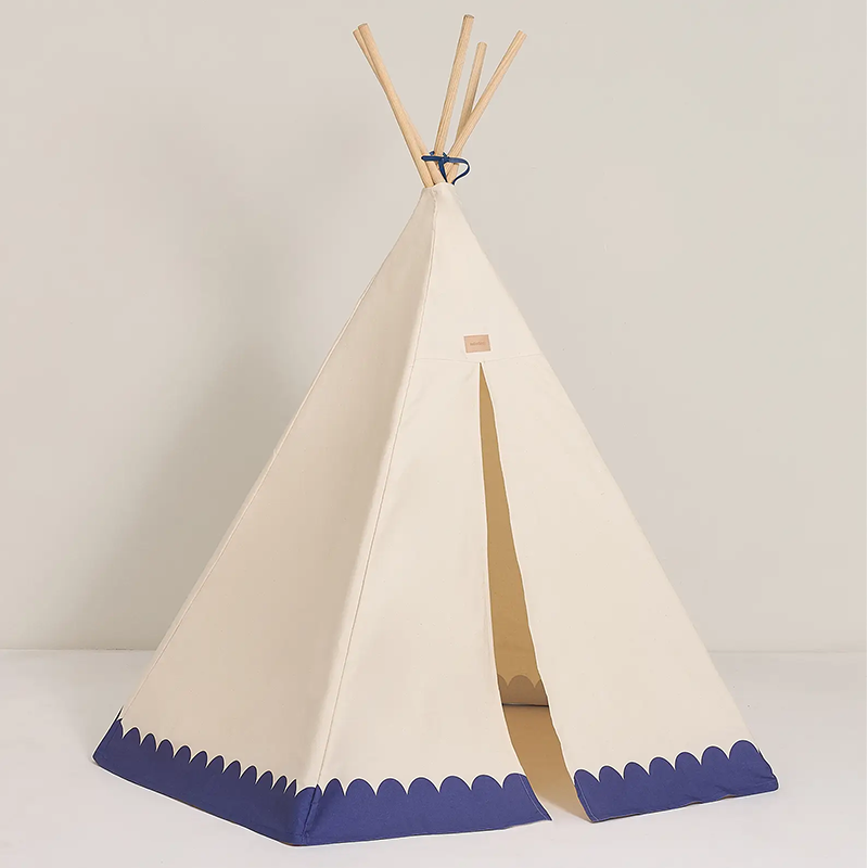 Nobodinoz Tipi de la collection « Vibes » bleu