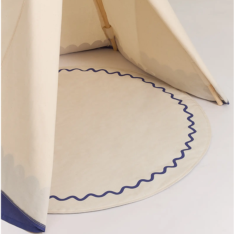 Nobodinoz Tipi de la collection « Vibes » bleu