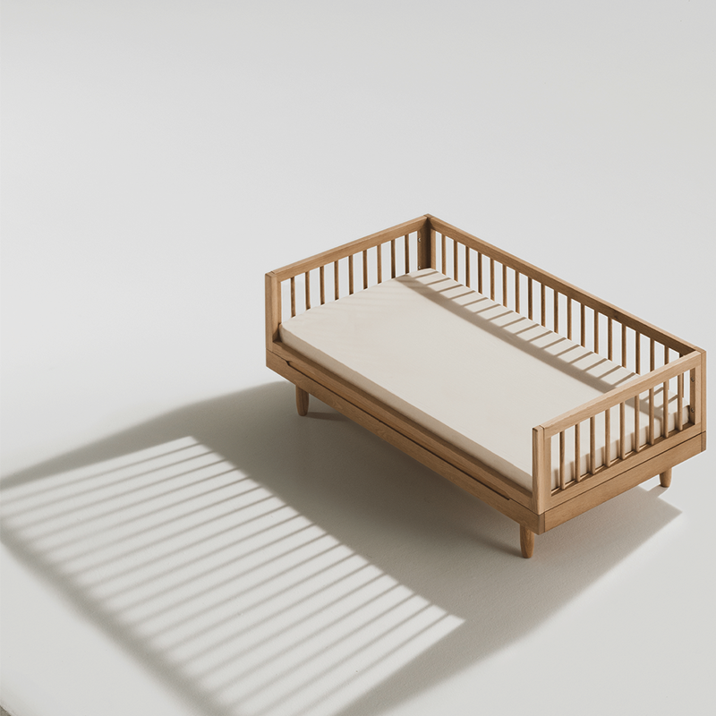 Nobodinoz Umbauset zum Juniorbett 70 x 140 'Pure' Oak