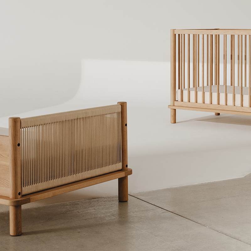 Nobodinoz Umbauset zum Juniorbett 70 x 140 'Latitude' Oak
