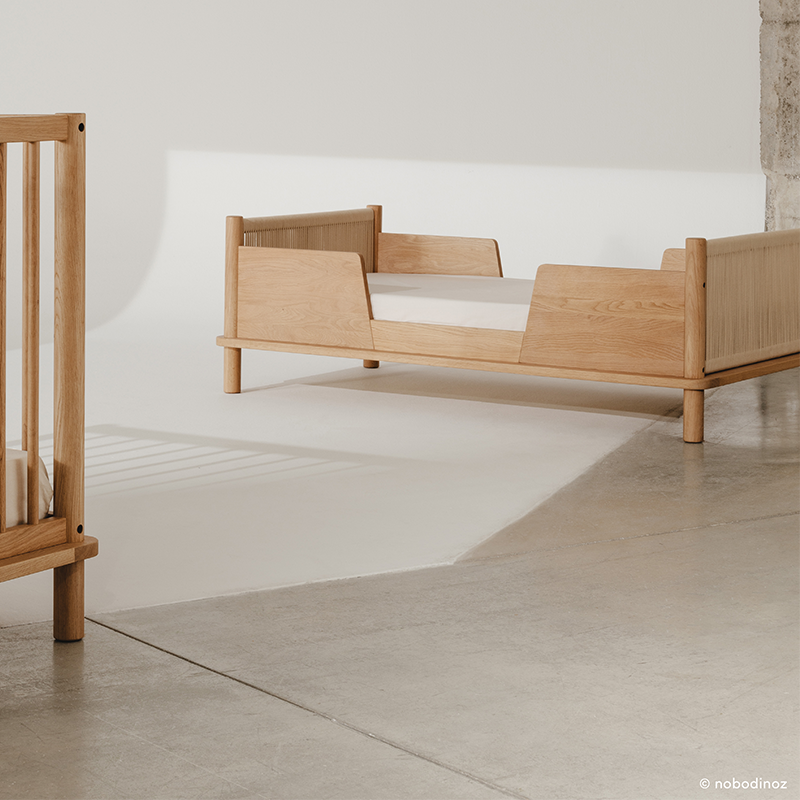 Nobodinoz Umbauset zum Juniorbett 70 x 140 'Latitude' Oak