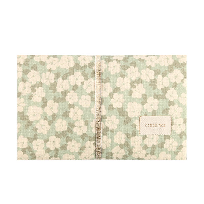 Nobodinoz Matelas à langer 'Mozart' Green Sakura