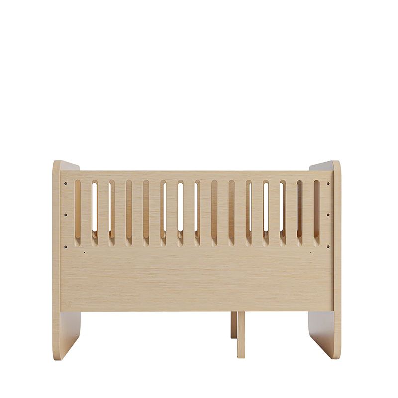 Ausstellungsstück Nofred Baby- und Juniorbett 'Form' Oak mit Matratze - Online MY SNOWFLAKE