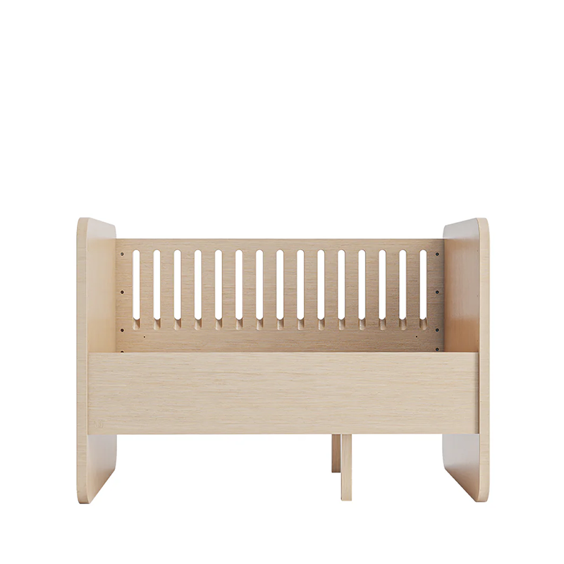 Ausstellungsstück Nofred Baby- und Juniorbett 'Form' Oak mit Matratze - Online MY SNOWFLAKE