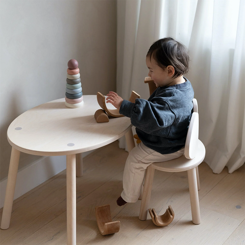 Nofred Kinderstuhl und Kindertisch Set 'Maus' Birke - Online MY SNOWFLAKE