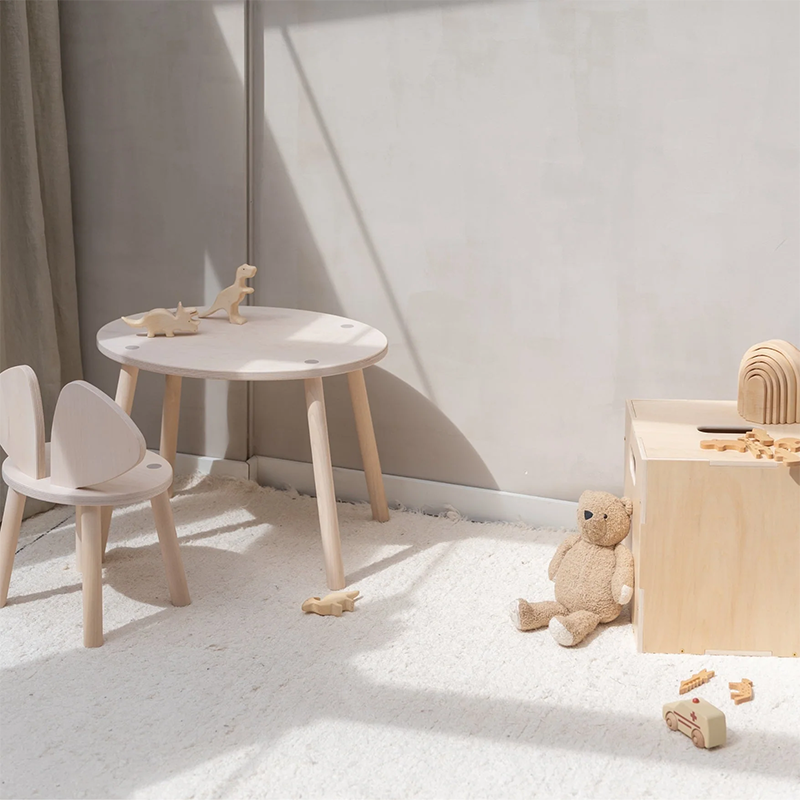 Nofred Kinderstuhl und Kindertisch Set 'Maus' Birke - Online MY SNOWFLAKE