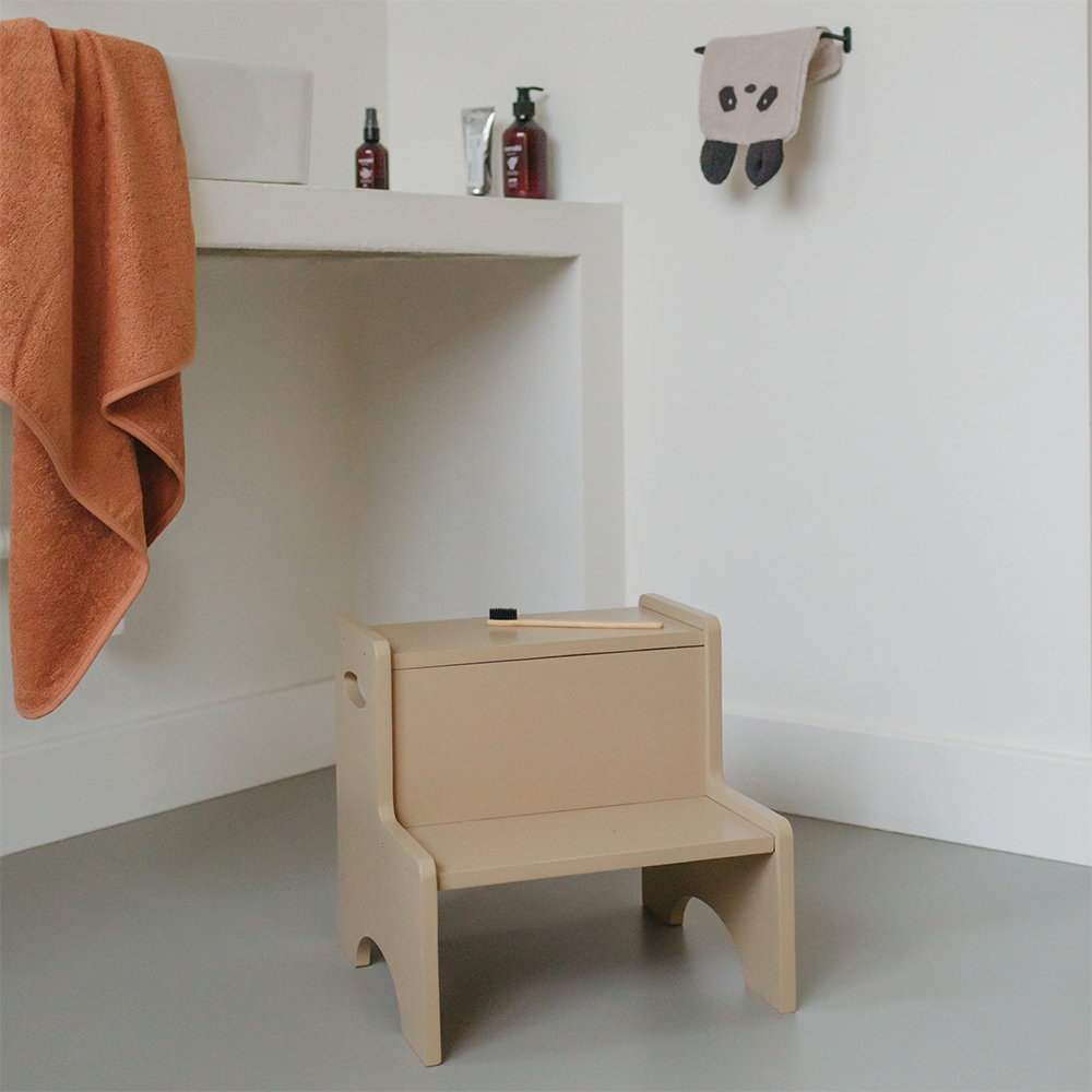 Nofred Tritthocker 'Form' Beige - Online MY SNOWFLAKE