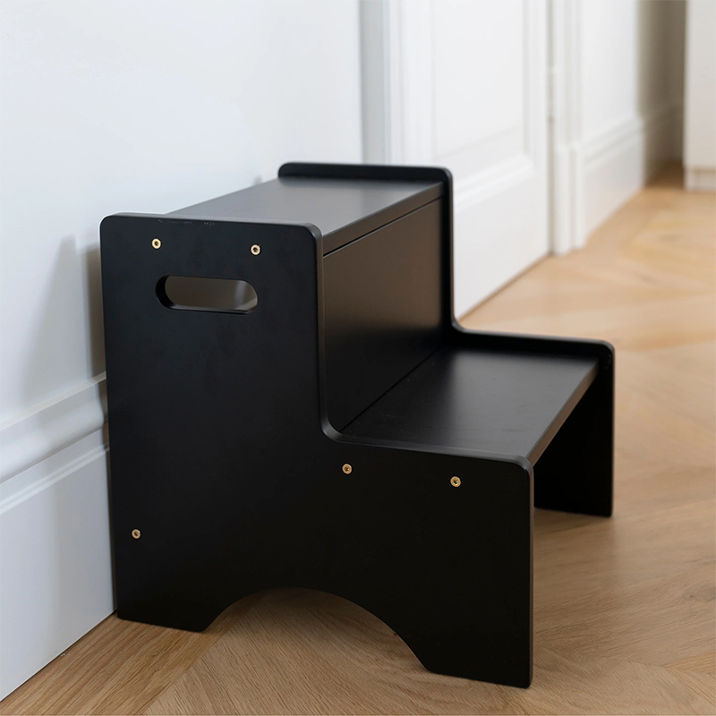 Nofred Tritthocker 'Form' Black - Online MY SNOWFLAKE