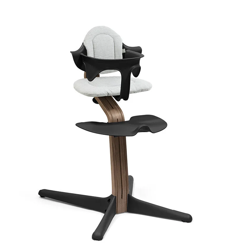 Stokke® Chaise haute Nomi® Noyer/Noir