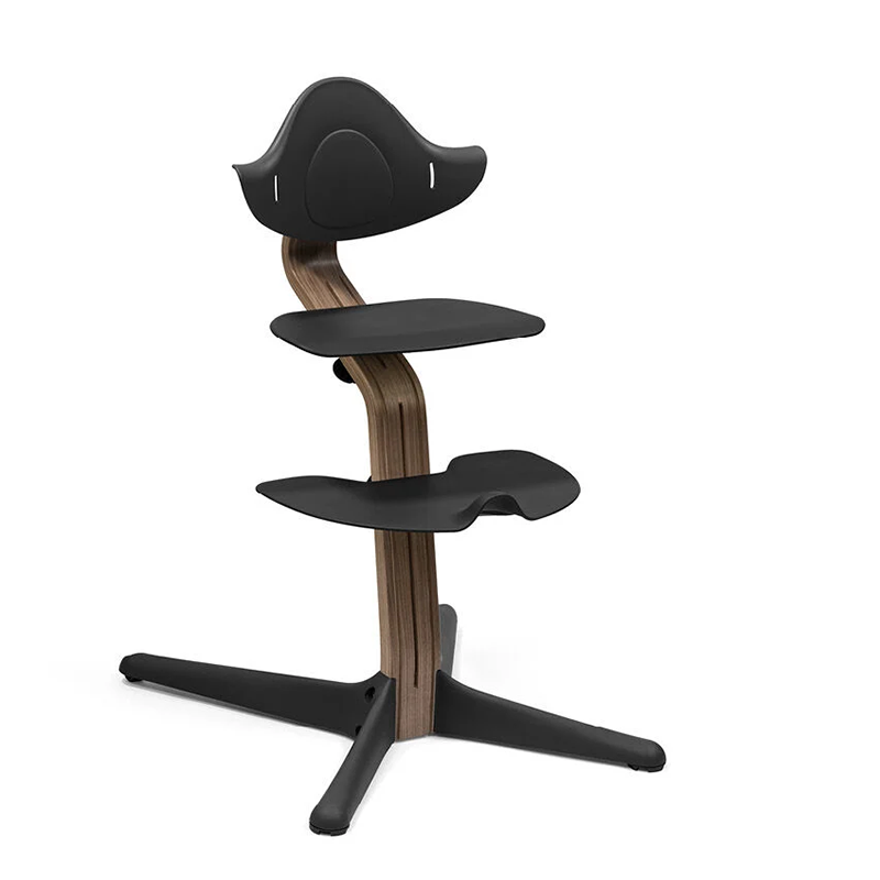Stokke® Chaise haute Nomi® Noyer/Noir