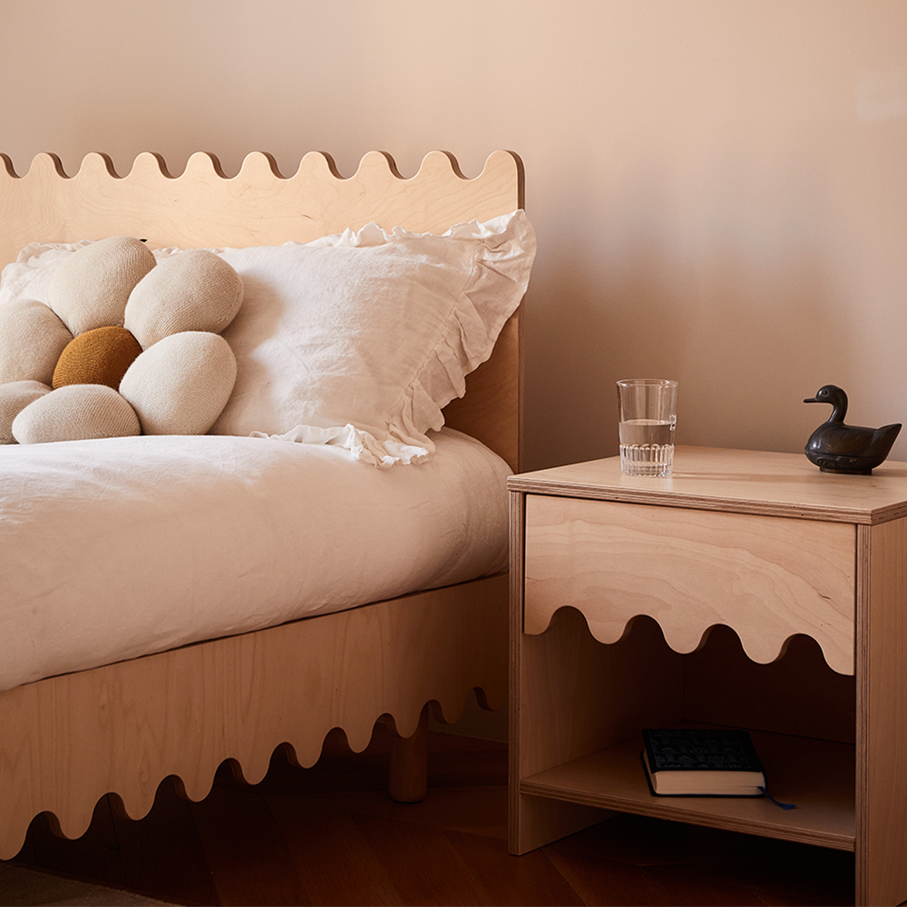 Oeuf NYC  Kinderbett 'Moss' Twin  Birke 90 x 200 cm