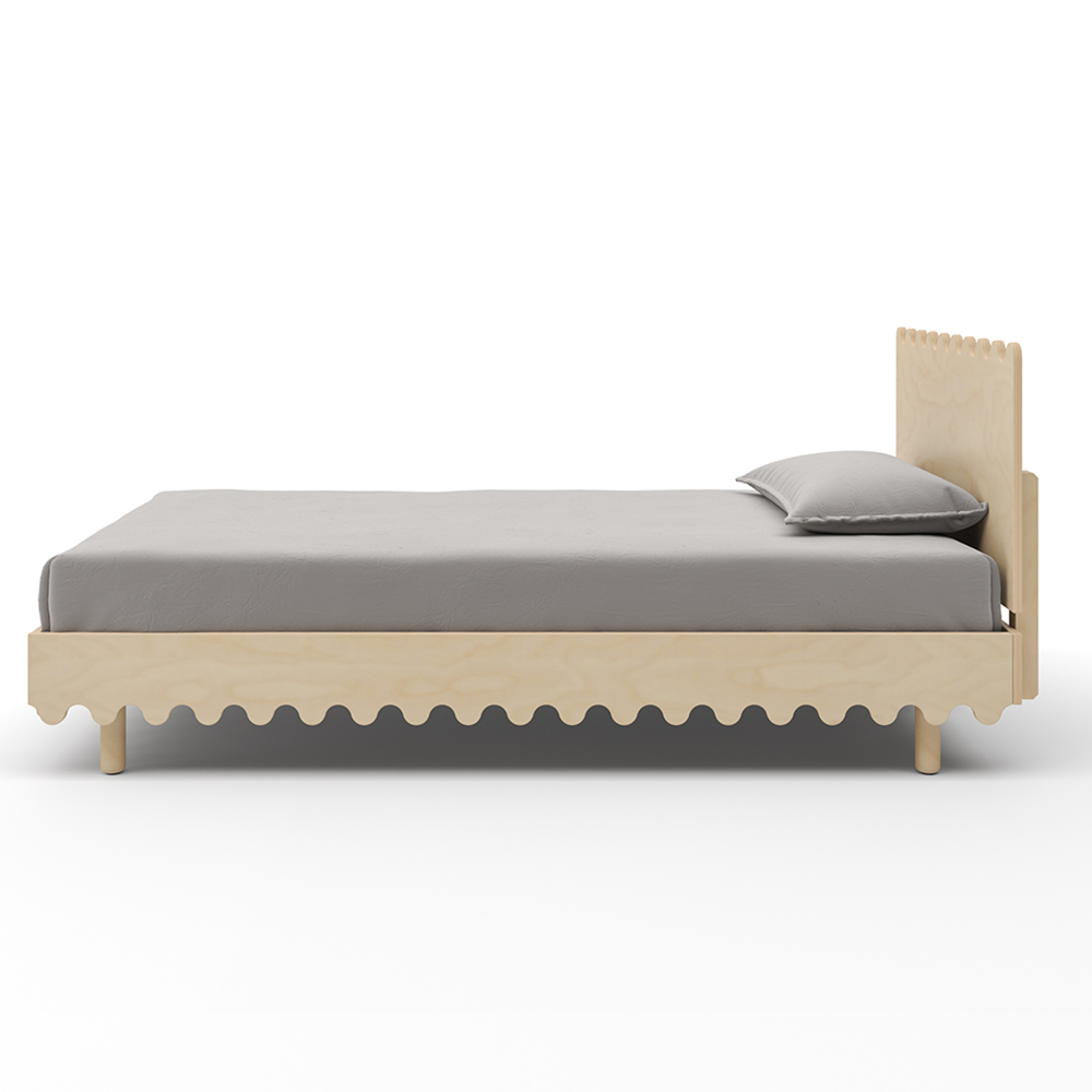 Oeuf NYC  Kinderbett 'Moss' Twin  Birke 90 x 200 cm