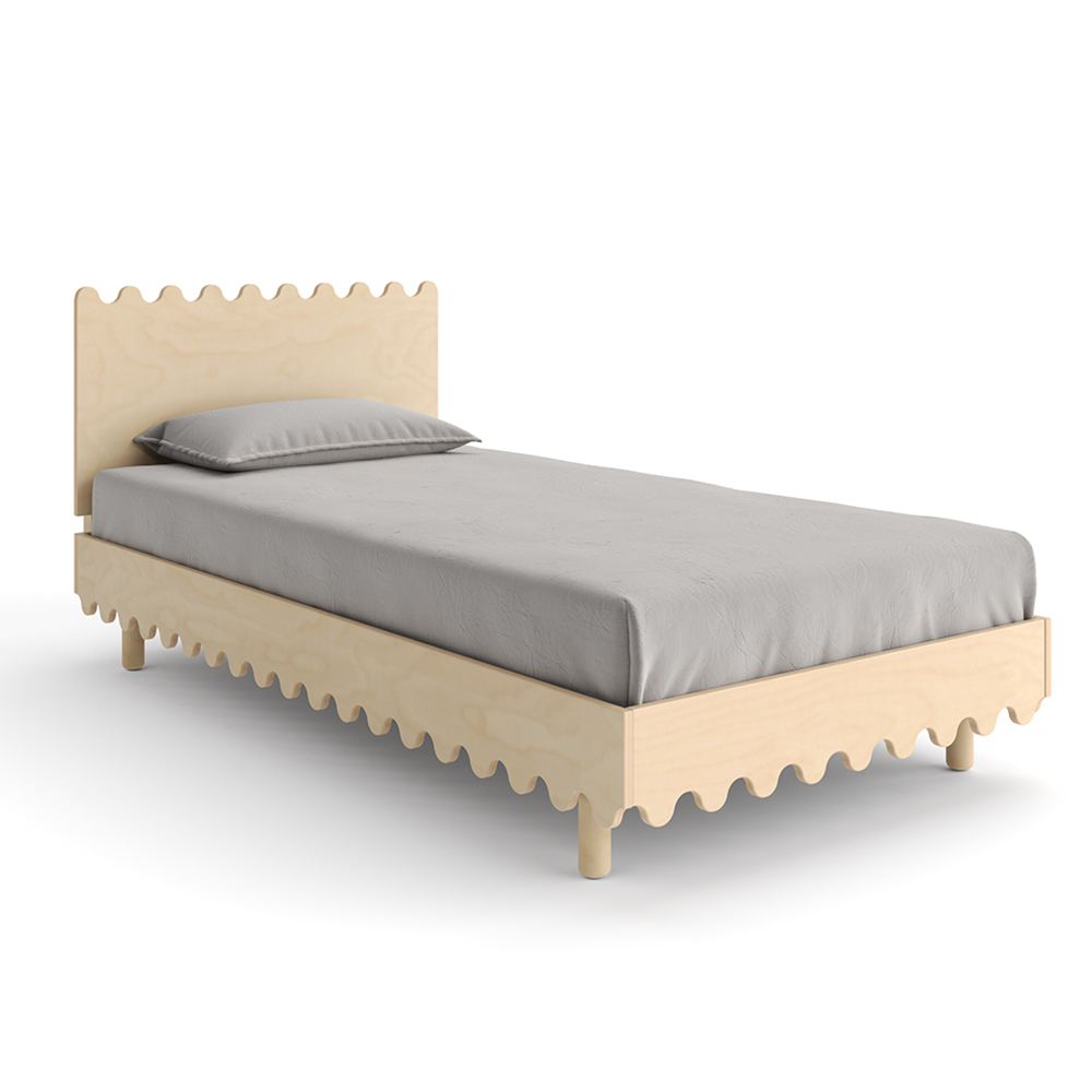 Oeuf NYC  Kinderbett 'Moss' Twin  Birke 90 x 200 cm
