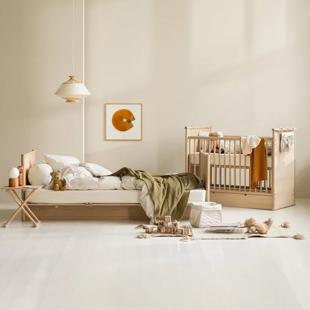 Oliver Furniture Babybett/Bett 'Camp Novel' 60x120/120x200 cm Eiche