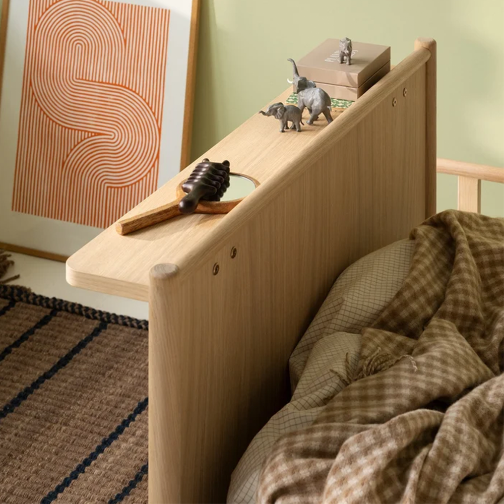 Oliver Furniture Ablage für Bett 'Camp Novel' Eiche