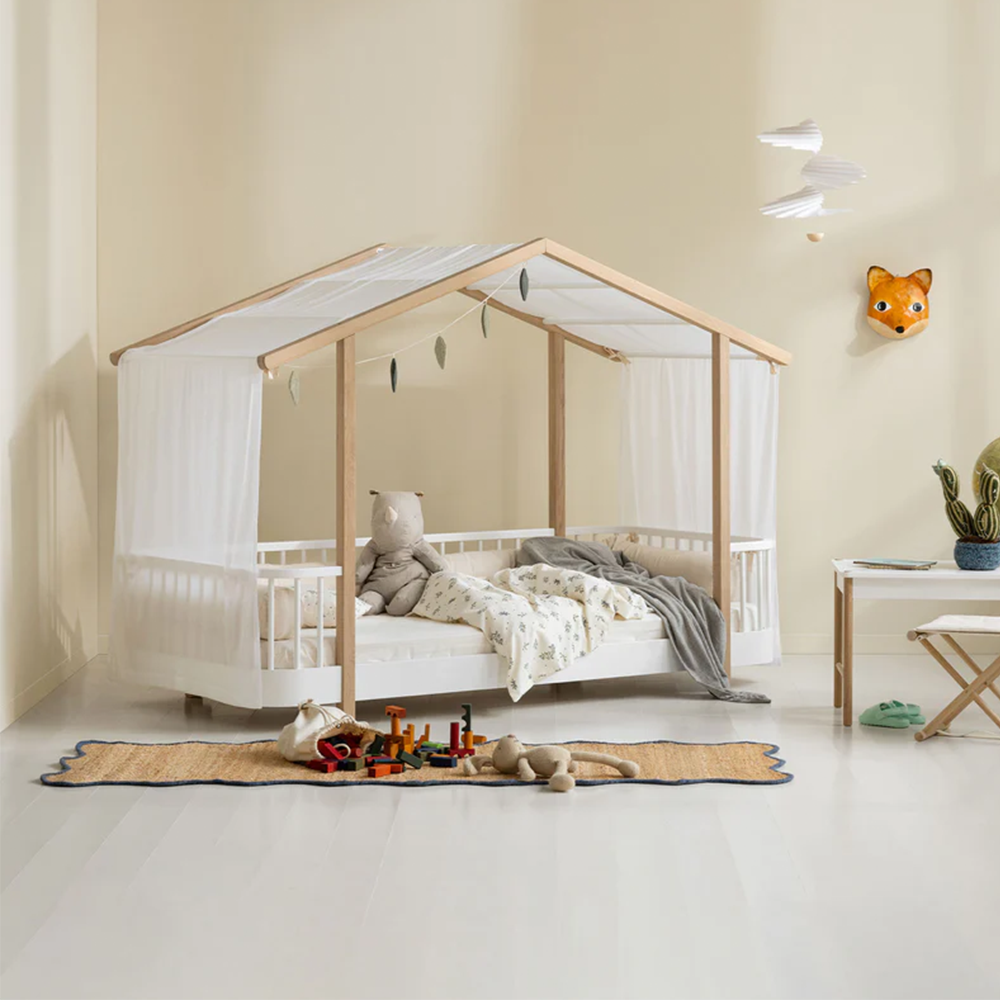 Oliver Furniture  Betthimmel für Wood Original Hausbett Weiss - Online MY SNOWFLAKE