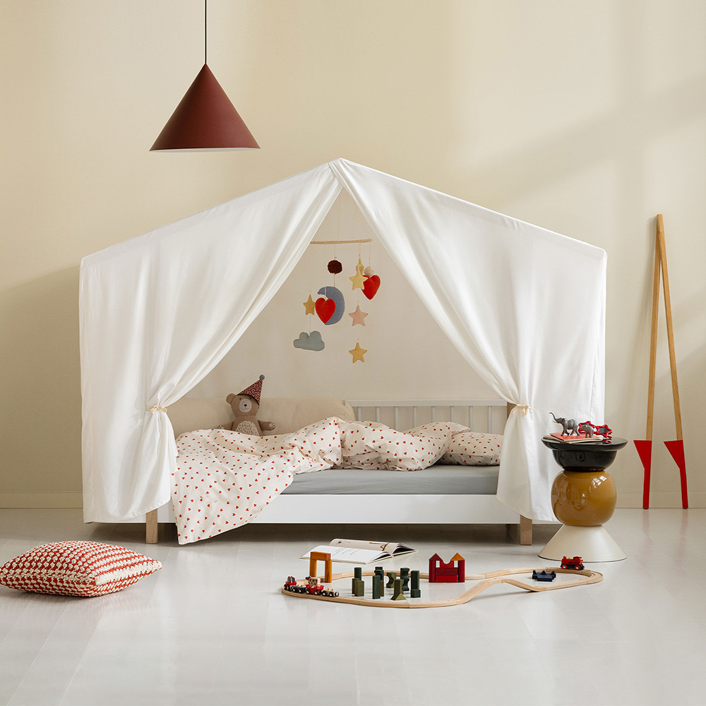 Oliver Furniture  Hausbettzelt für Wood Original Hausbett Weiss - Online MY SNOWFLAKE