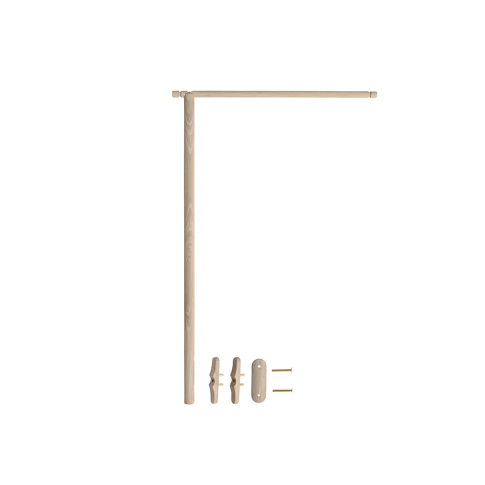 Oliver Furniture Tringle de ciel de lit pour Wood Mini+ Basic Blanc/Chêne
