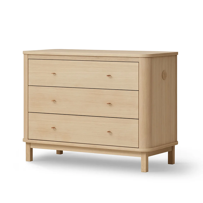 Oliver Furniture  Wood Kommode mit 3 Schubladen Eiche