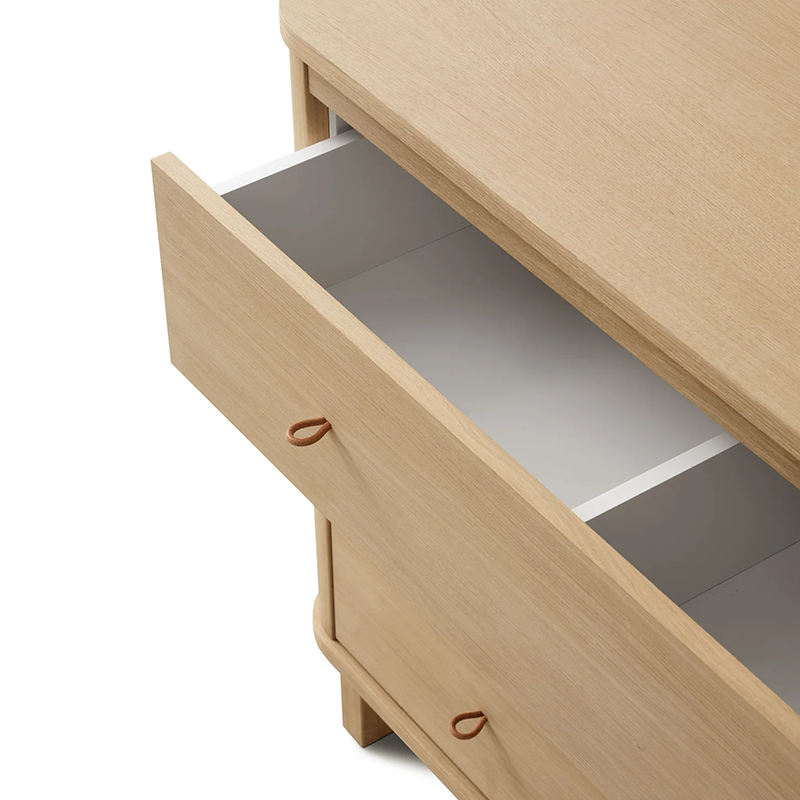 Oliver Furniture  Wood Kommode mit 3 Schubladen Eiche