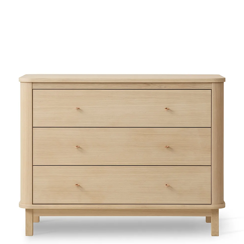 Oliver Furniture  Wood Kommode mit 3 Schubladen Eiche