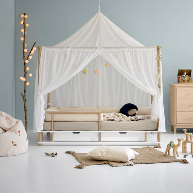 Oliver Furniture Bed Guard 'Camp' Oak