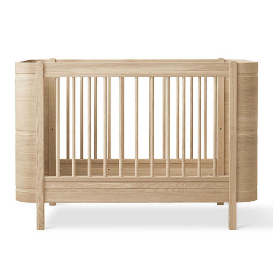 Oliver Furniture  Wood Mini+ Babybett inkl. Umbauset Juniorbett  Eiche - Online MY SNOWFLAKE