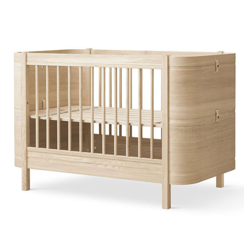 Oliver Furniture  Wood Mini+ Babybett inkl. Umbauset Juniorbett  Eiche - Online MY SNOWFLAKE