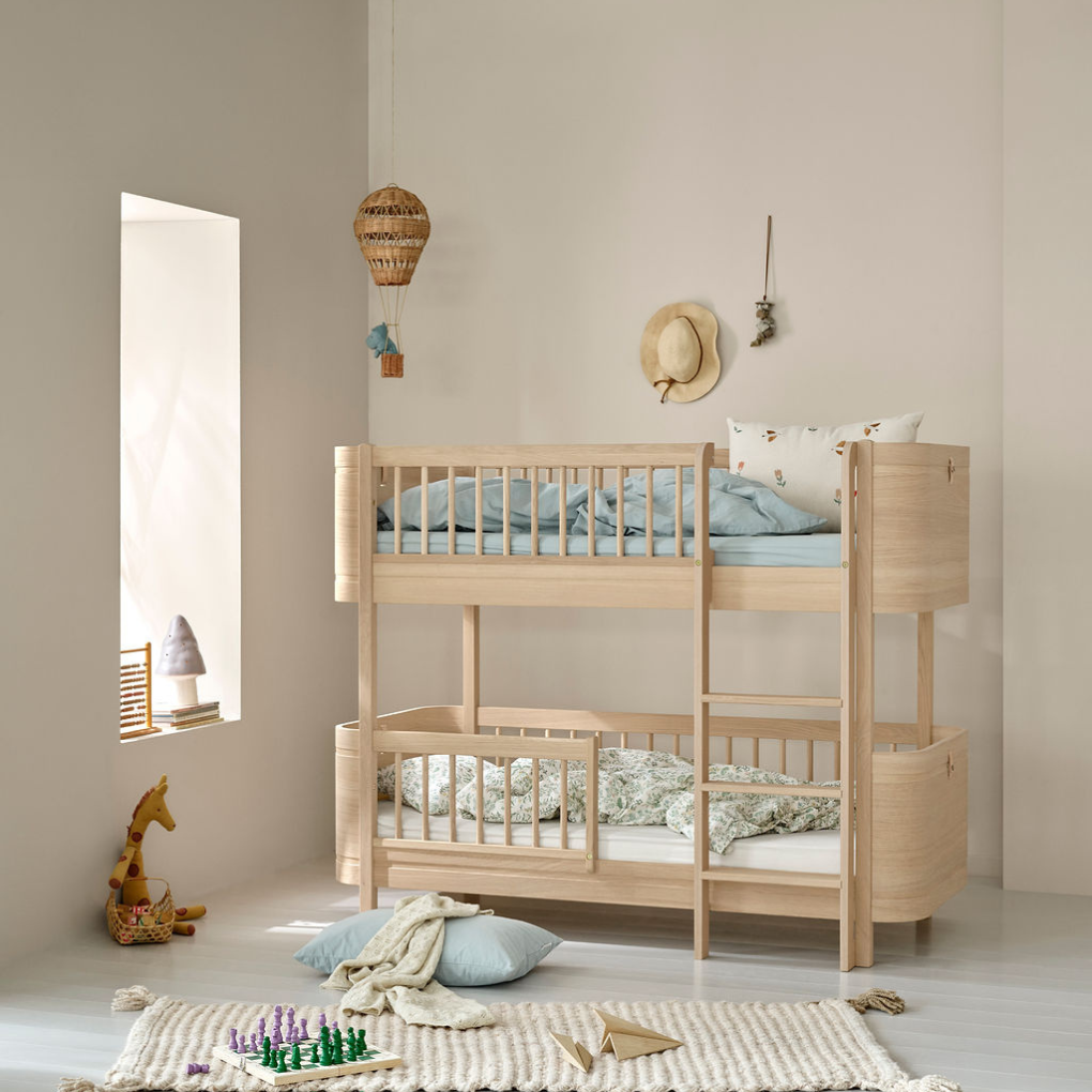Oliver Furniture  Wood Mini+ Halbhohes Etagenbett  Eiche