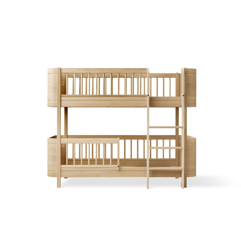 Oliver Furniture  Umbauset Wood Mini+ Basic und Geschwisterset zum halbhohen Etagenbett  Eiche - Online MY SNOWFLAKE