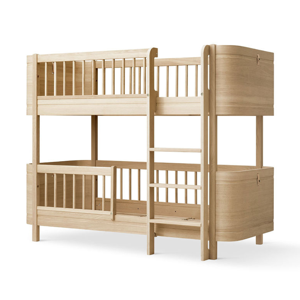 Oliver Furniture  Wood Mini+ Halbhohes Etagenbett  Eiche