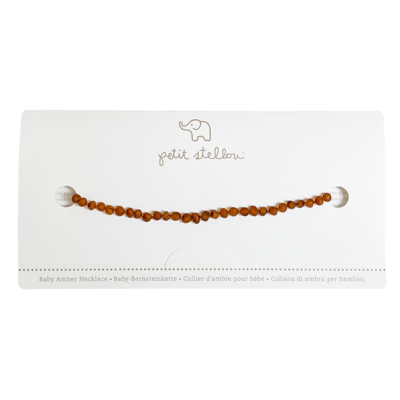 Petit Stellou  Bernsteinkette  Caramel - Online MY SNOWFLAKE