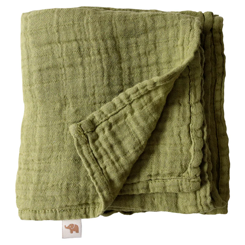 Petit Stellou  Mulltuch Nooshi Cuddle Olive - Online MY SNOWFLAKE