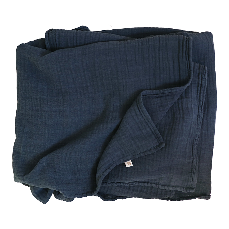 Petit Stellou  Mulltuch Nooshi Blanket  Midnight - Online MY SNOWFLAKE
