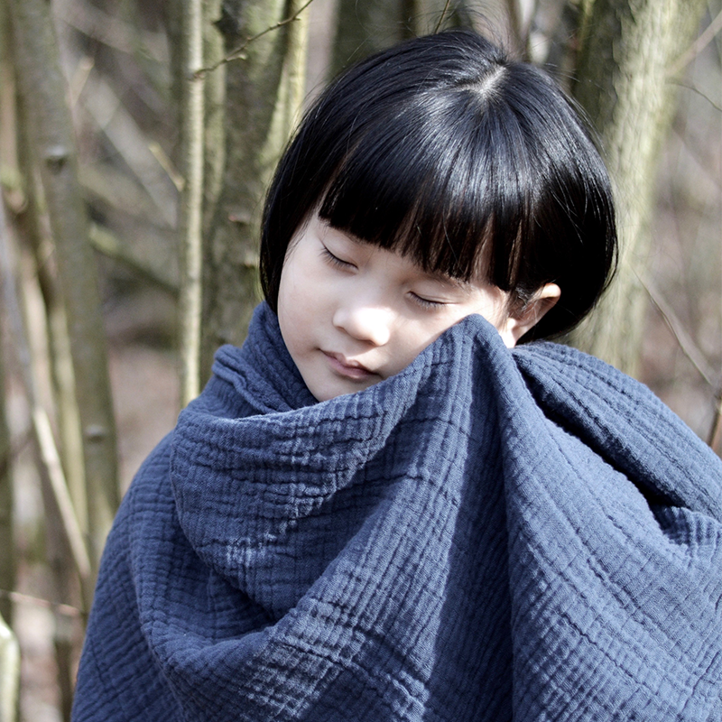 Petit Stellou  Mulltuch Nooshi Blanket  Midnight - Online MY SNOWFLAKE