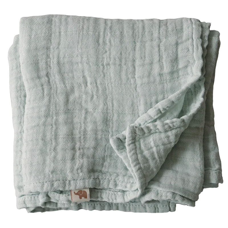 Petit Stellou  Mulltuch Nooshi Cuddle Seafoam - Online MY SNOWFLAKE
