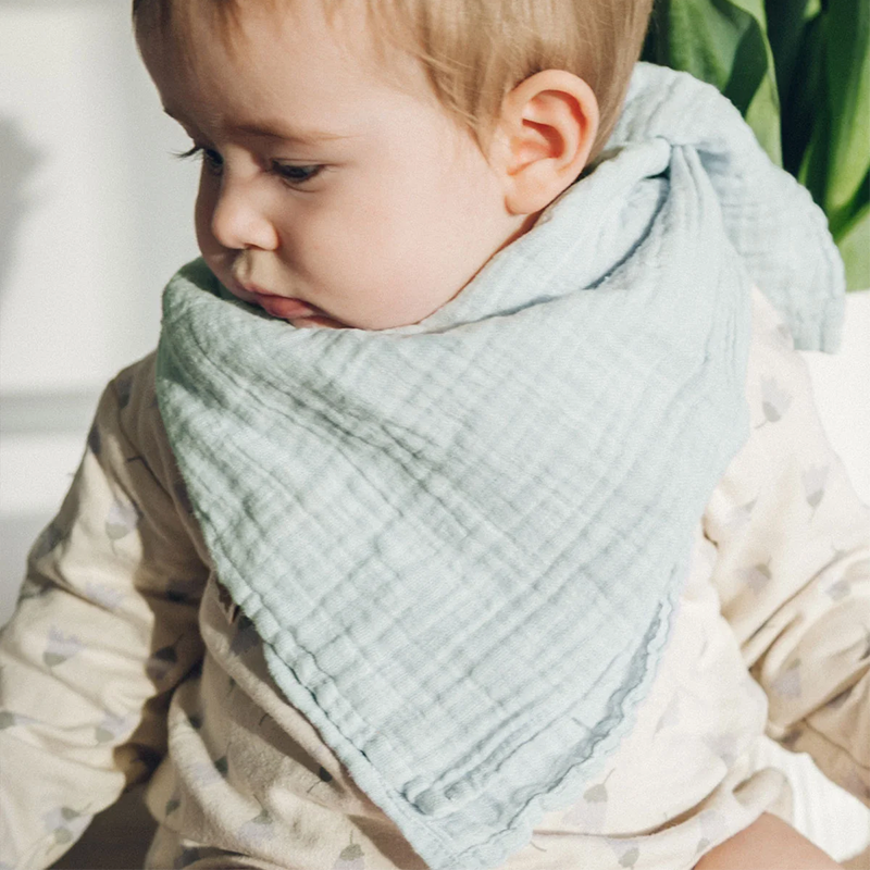 Petit Stellou  Mulltuch Nooshi Cuddle Seafoam - Online MY SNOWFLAKE