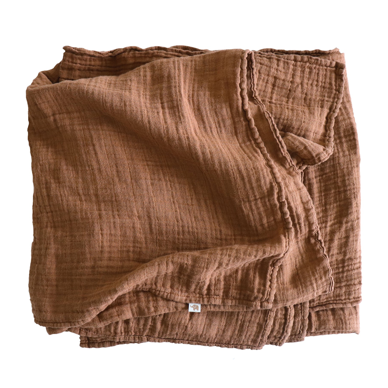 Petit Stellou Couverture Nooshi en mousseline Hazel