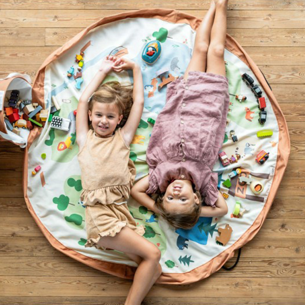 Play&Go 2-in-1 Play Mat & Storage Bag Zoo