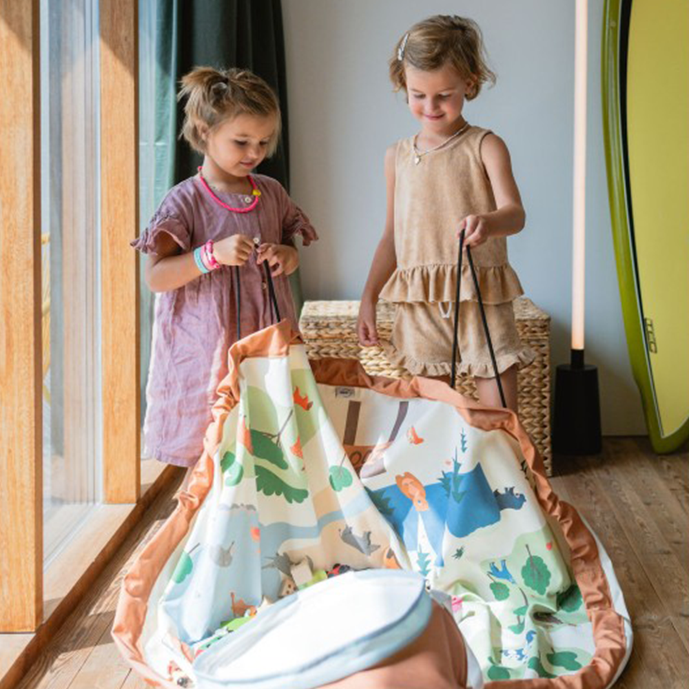 Play&Go 2-in-1 Play Mat & Storage Bag Zoo