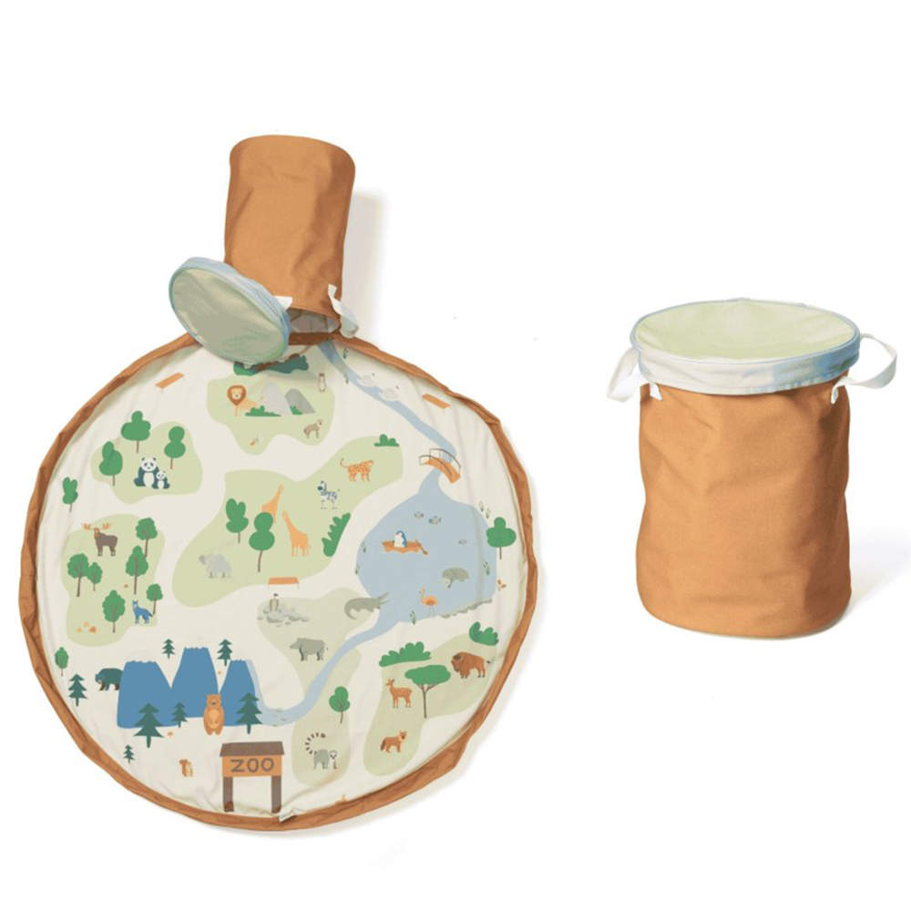 Play&Go 2-in-1 Play Mat & Storage Bag Zoo