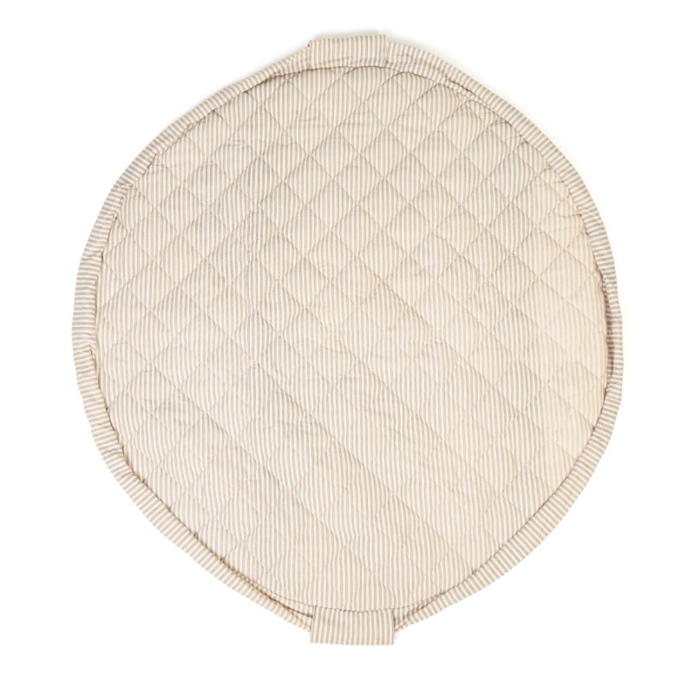 Play&Go  3 in 1 Spielmatte  Soft Stripes Blue Organic