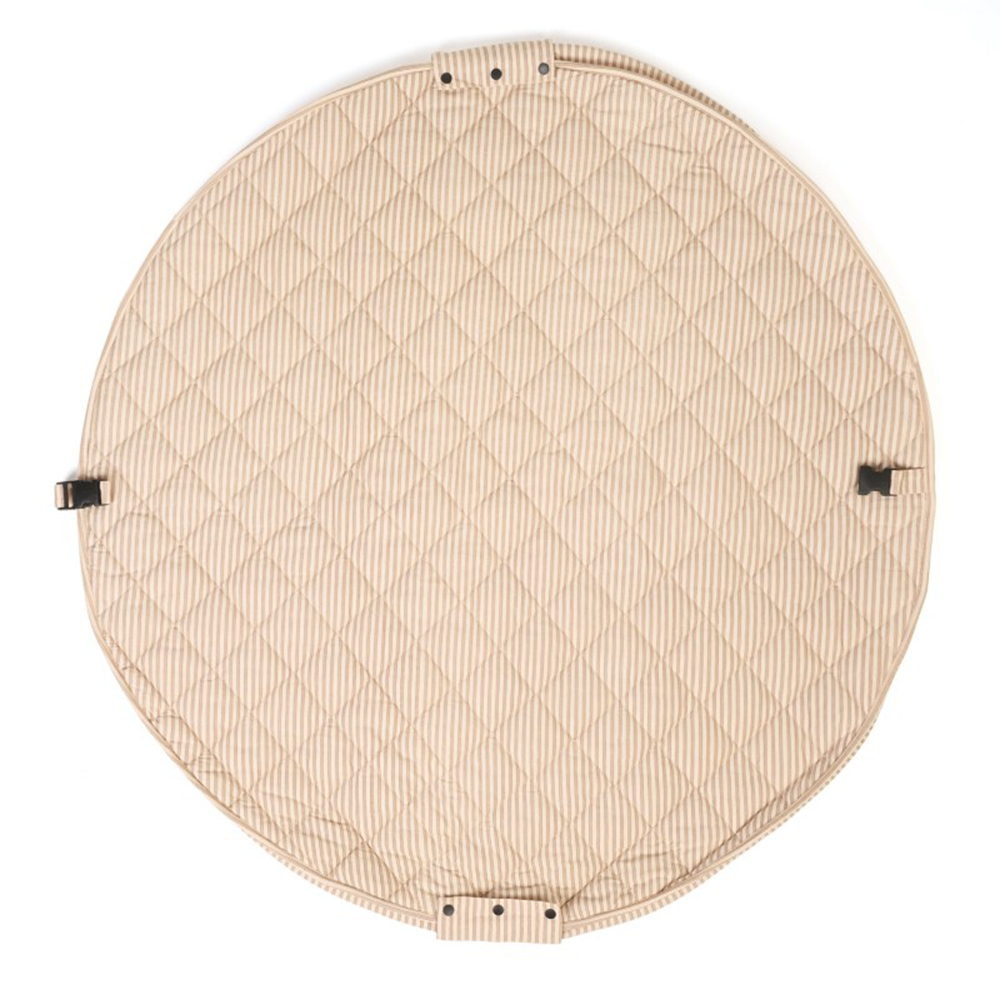 Play&Go  3 in 1 Spielmatte  Soft Stripes Brown - Online MY SNOWFLAKE