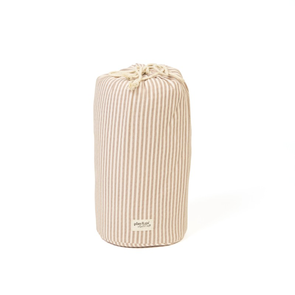 Play&Go  3 in 1 Spielmatte  Soft Stripes Brown - Online MY SNOWFLAKE