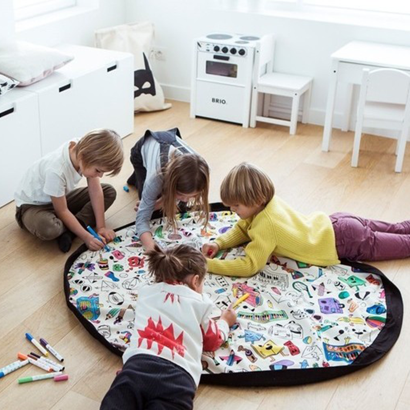 Play&Go Toy Storage Bag Colormap by OMY Paris