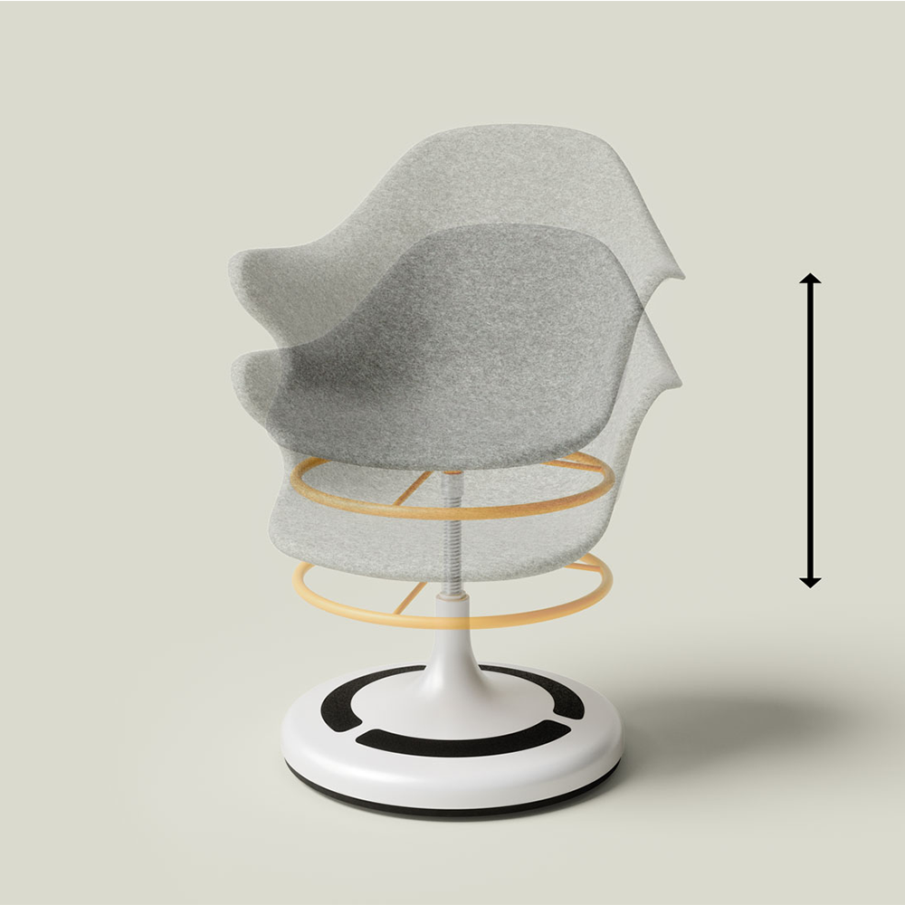 Chaise de bureau enfant Poptop